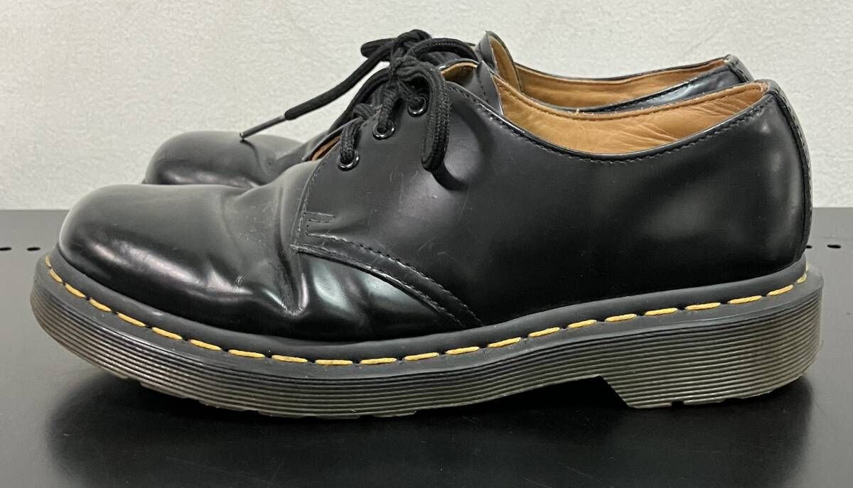 Dr.Martens ドクターマーチン デッキシューズ 1461 3ホール ブラック レザー サイズ23 cm タイ製
