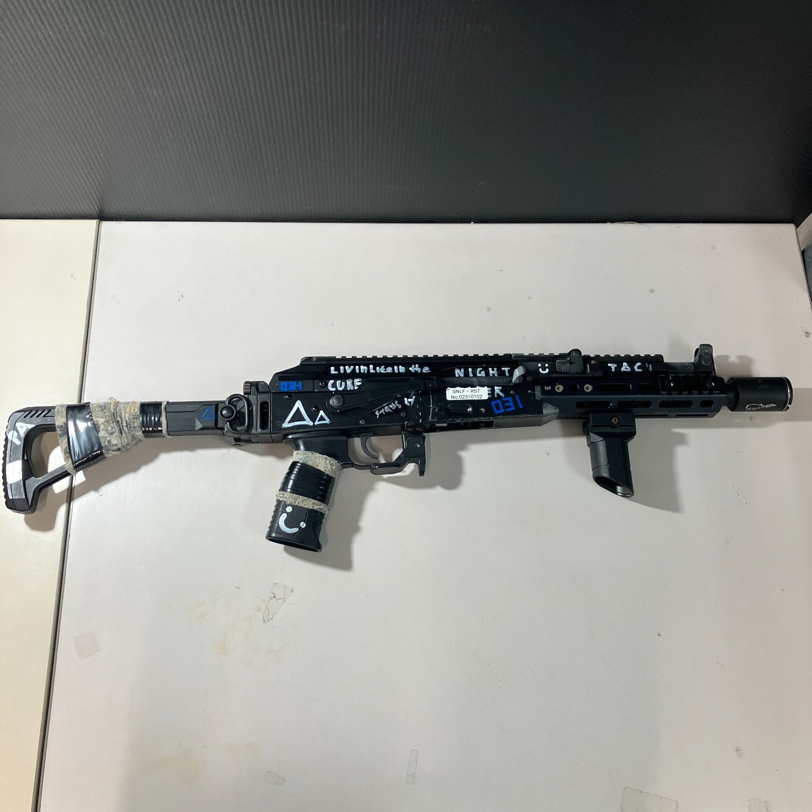 むつ40-112811 東京マルイ AKX ガスブローバックマシンガン 品|ペイントあり