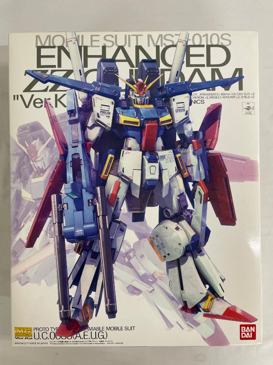 1 100 MG MSZ-010 S 強化型ダブルゼータガンダム Ver.Ka