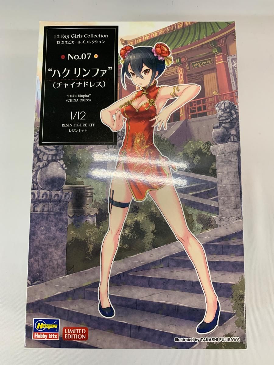 1|12 ハク リンファ チャイナドレス 12 たまごガールズ コレクション No.07 レジンキャストキット