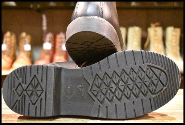 9E 良品 PT91刺繍 98年】レッドウィング 2243 スーパーソール 黒