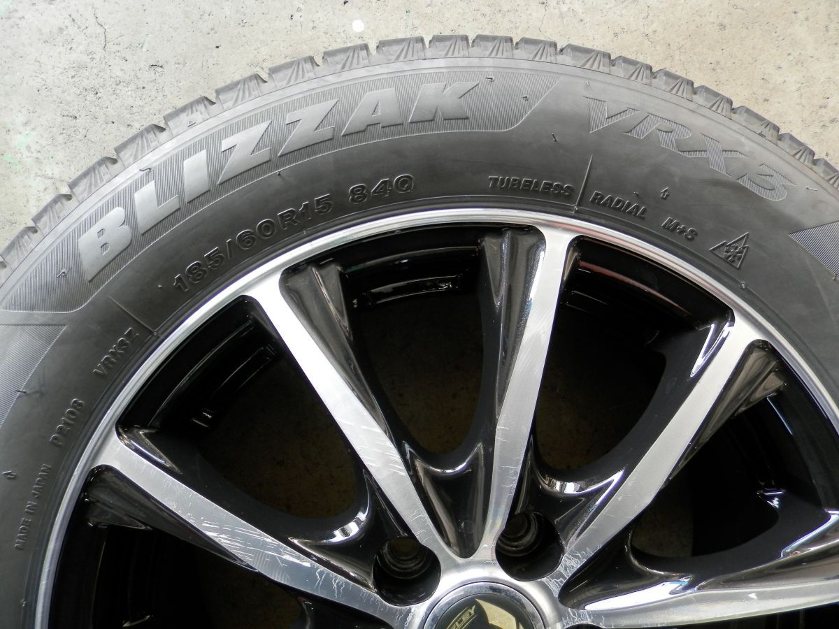 15インチ 社外アルミホイール付スタッドレスタイヤ