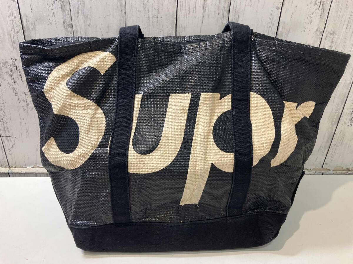Supreme シュプリーム トートバッグ Raffia Tote ラフィアトート