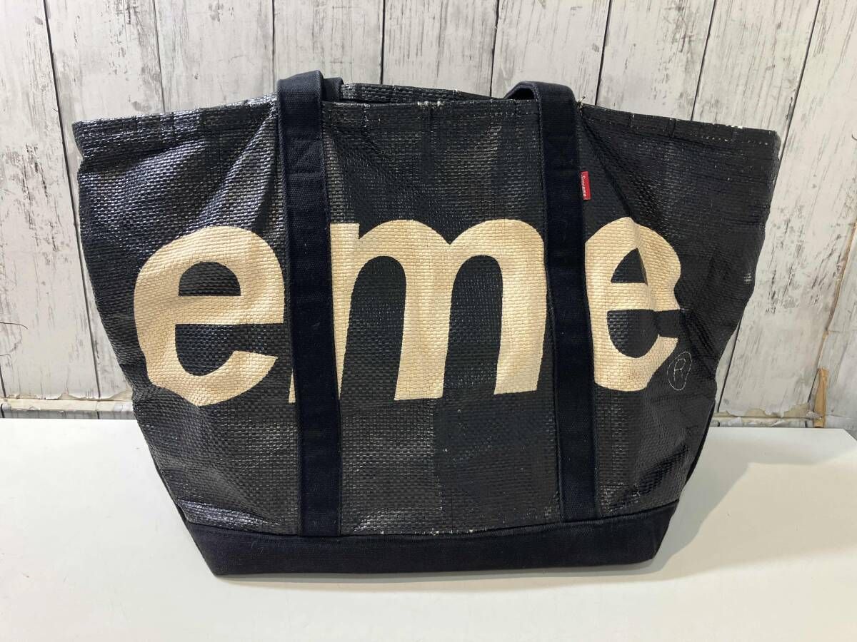 Supreme シュプリーム トートバッグ Raffia Tote ラフィアトート