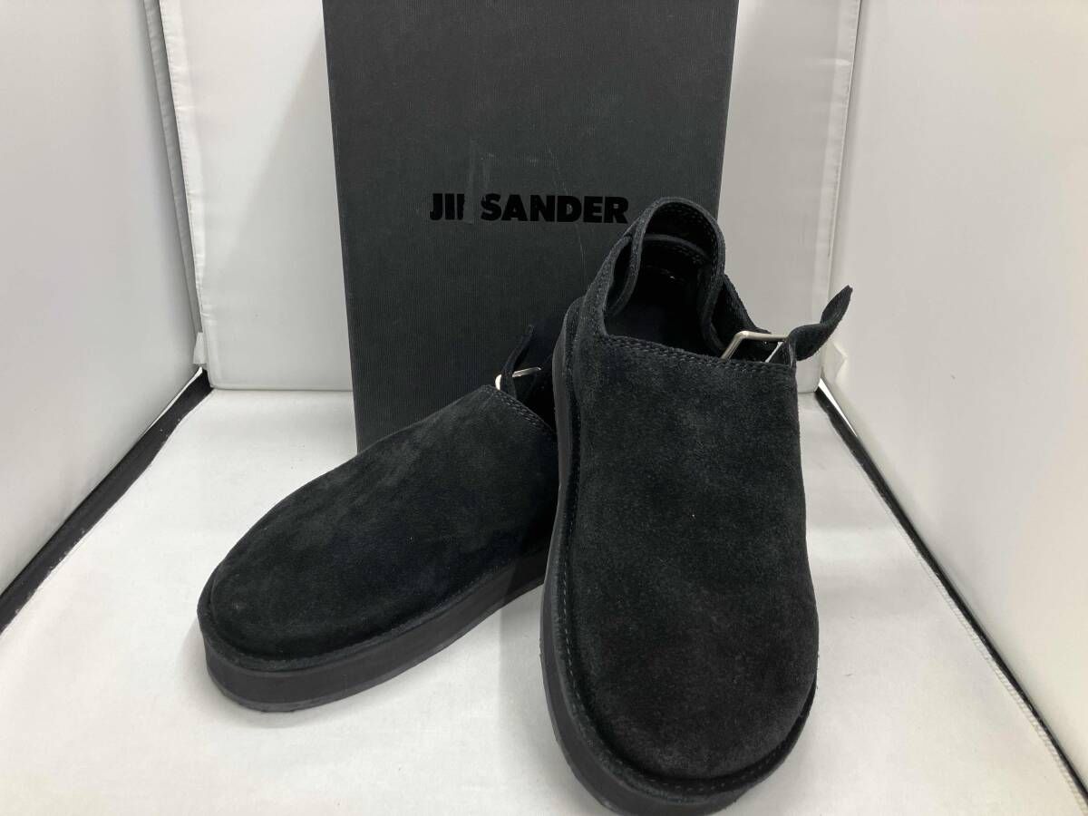 JIL SANDER ジルサンダー スウェード ブラック サイズ 41