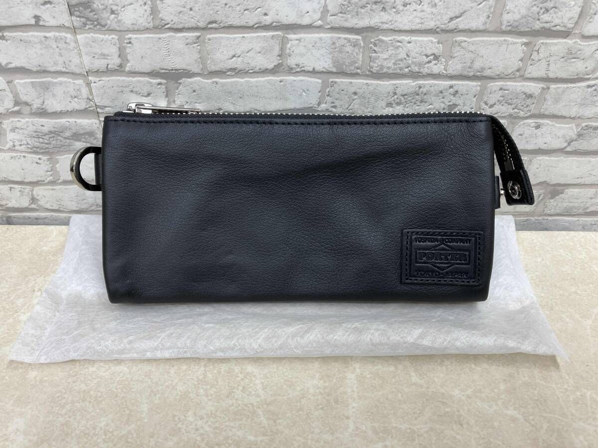 PORTER ポーター 吉田かばん 182 04095 ブリング マルチウォレット レザー 長財布 ブラック