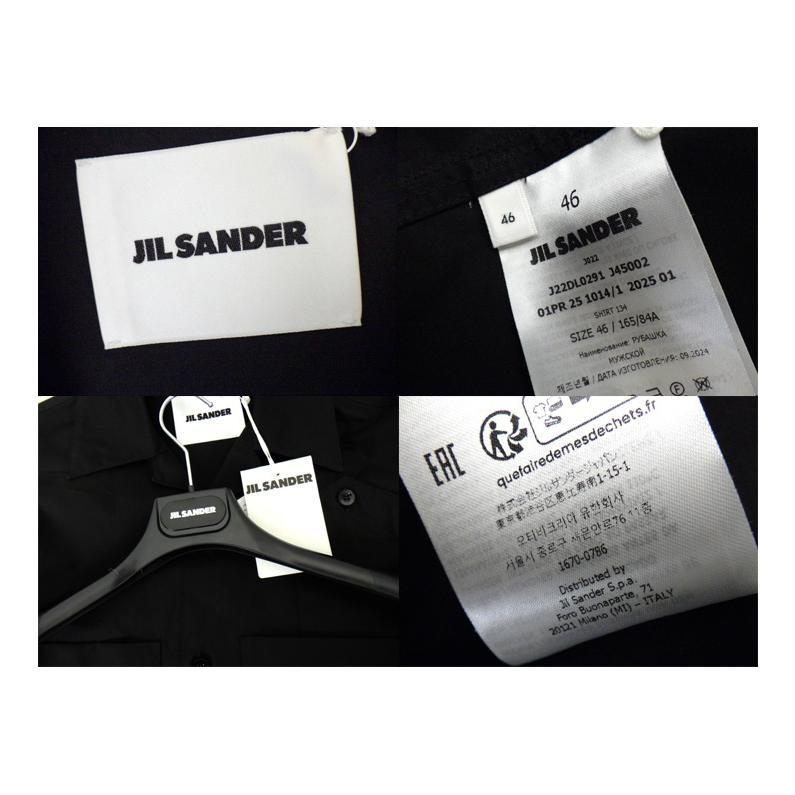 ジルサンダー JIL SANDER J 45002 フロント ダブル ポケット 半袖 シャツ 45930 ライトアウター その他 