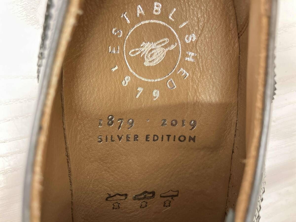 Heinrich Dinkelacker ハインリッヒディンケラッカー SE 3087 2318 ウィングチップ シルバー 140周年記念 silver edition サイズ UK 6 通年