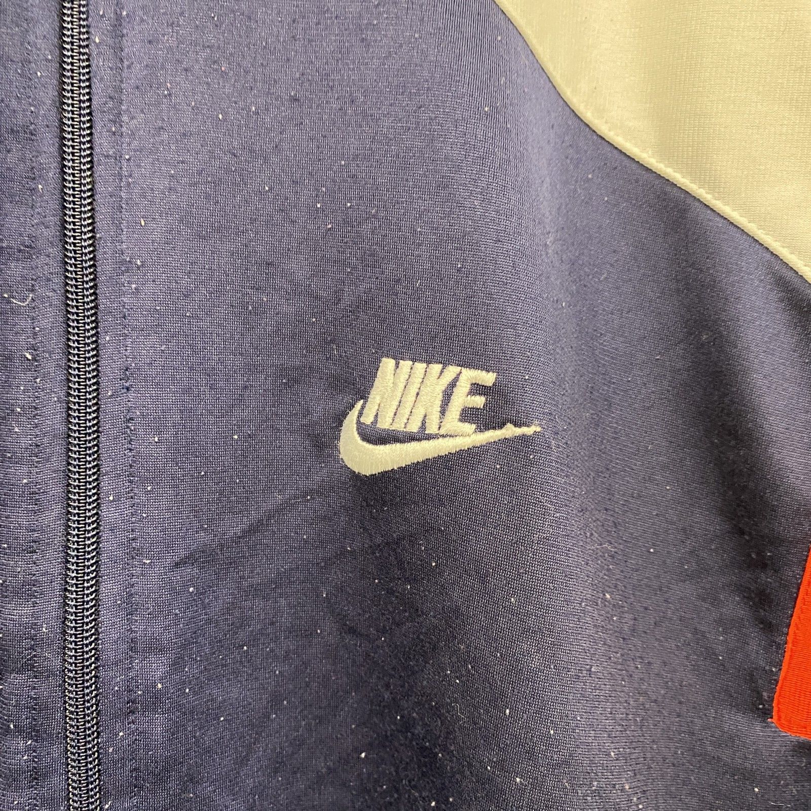 古着 used 80s NIKE ナイキ トラックジャケット/ジャージ 刺繍ロゴ