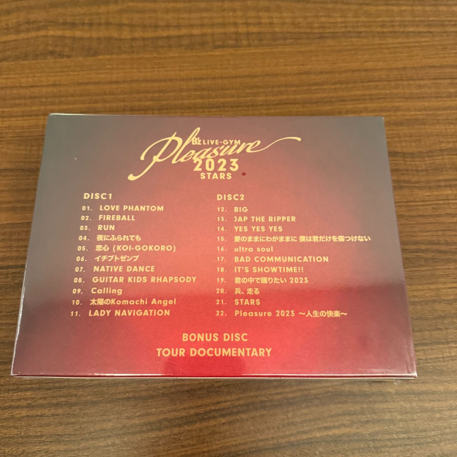 送料込み】【未開封】B'z LIVE-GYM Pleasure 2023 STARS - DVD〈3枚組