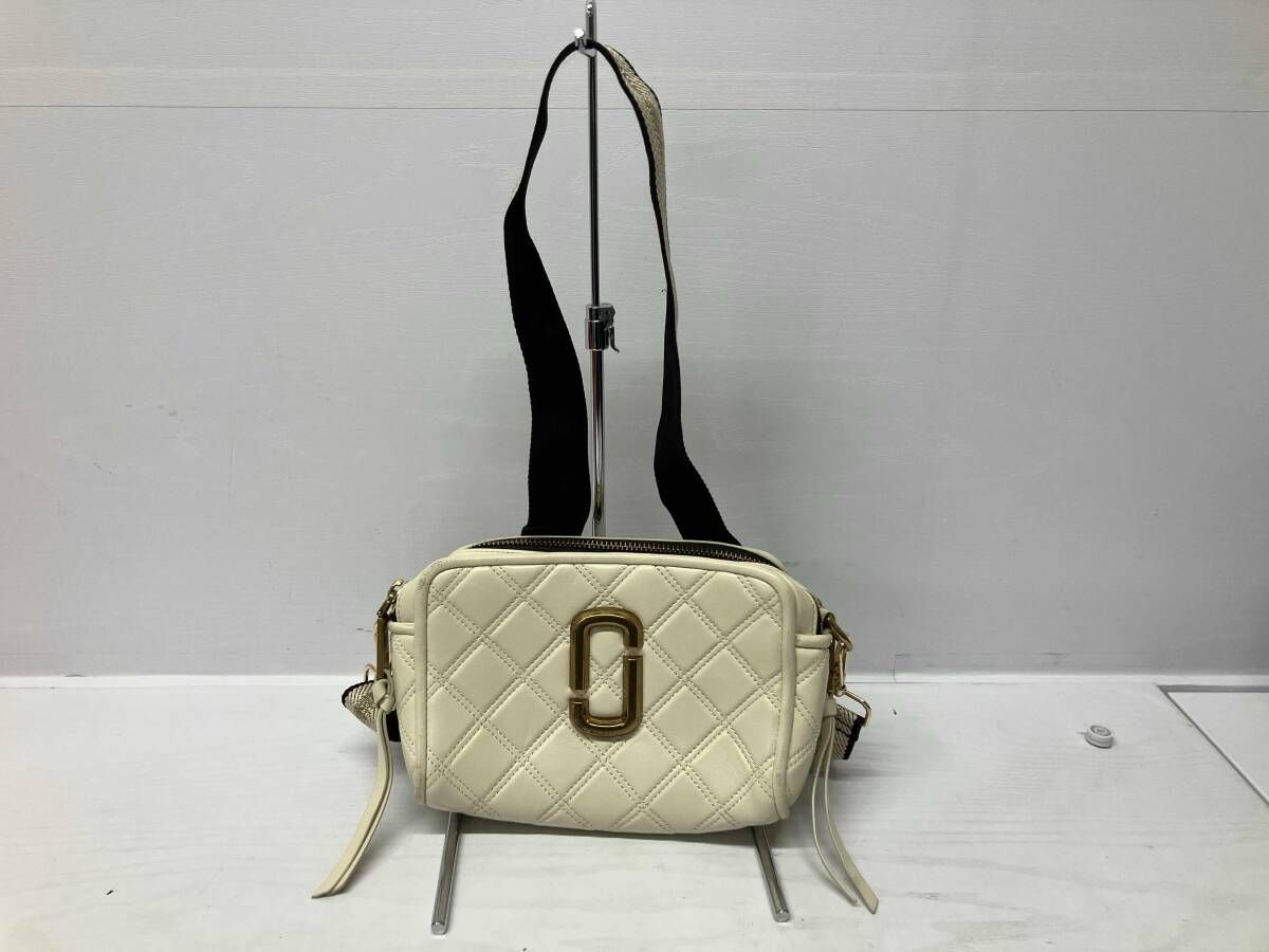 MARC JACOBS マークジェイコブス ショルダーバッグ レザー ホワイト 通年