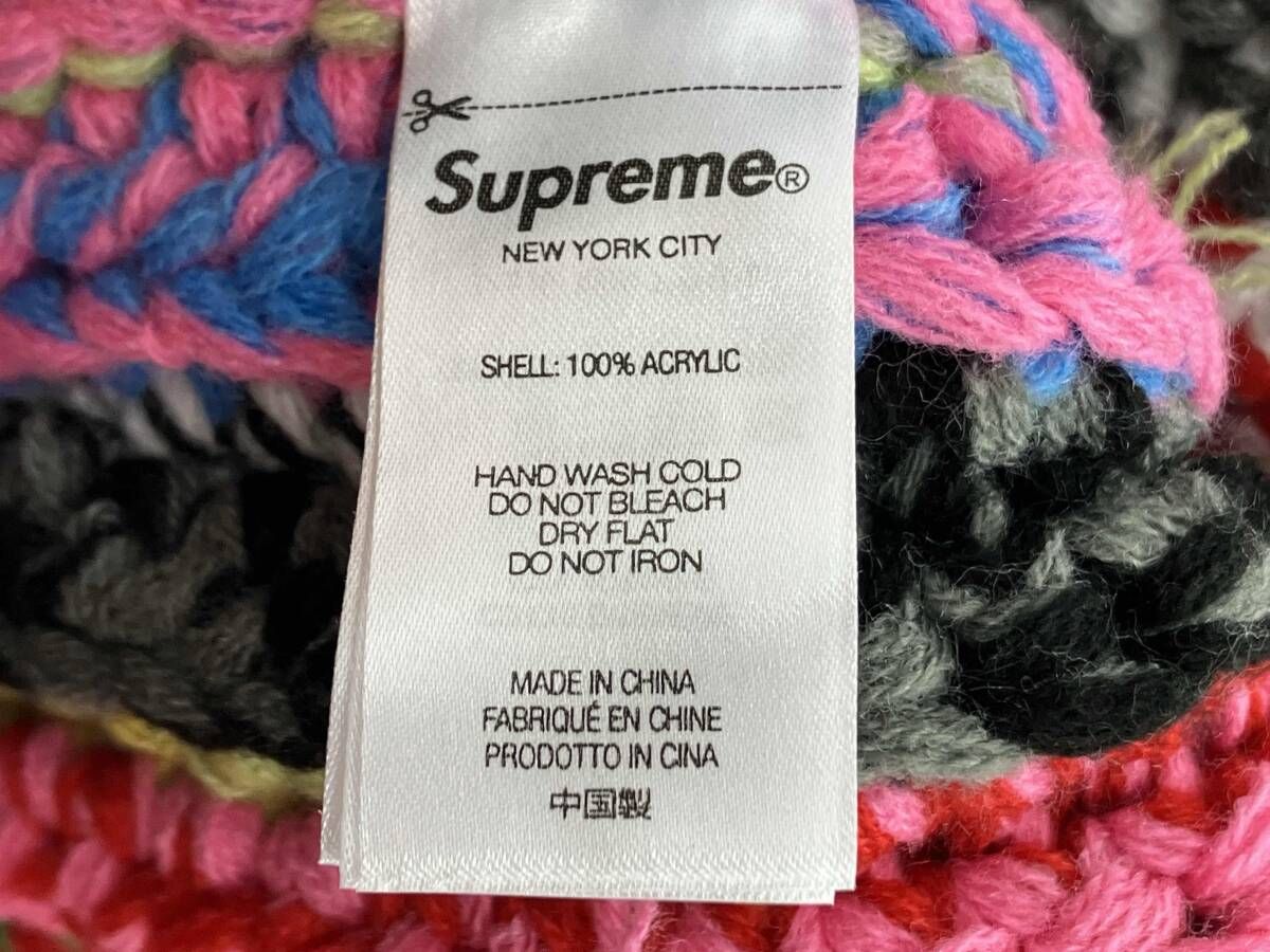 Supreme シュプリーム Hand Tied Beanie 手編みビーニー マルチ 通年 その他 帽子 メンズ
