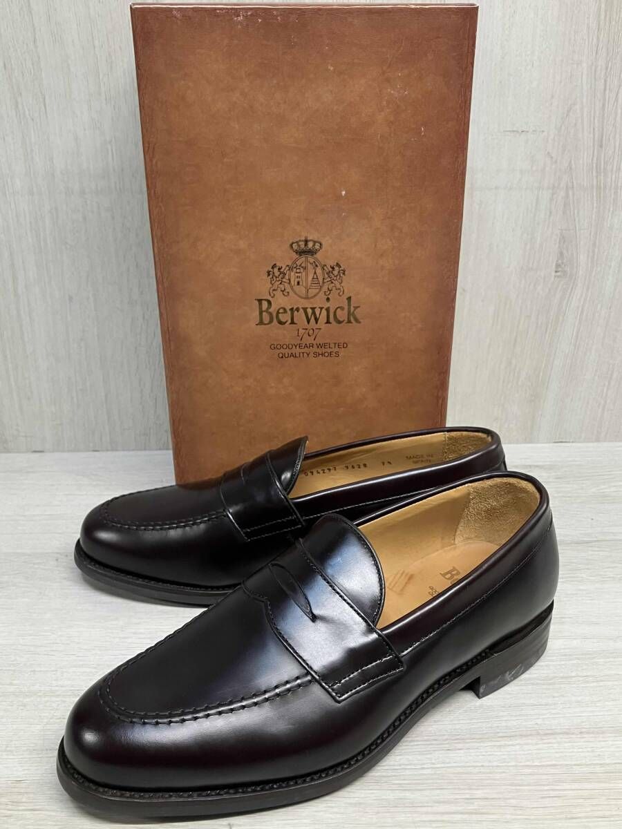Berwick 1707 ペニーローファー ダークブラウン Berwick 1707（バー