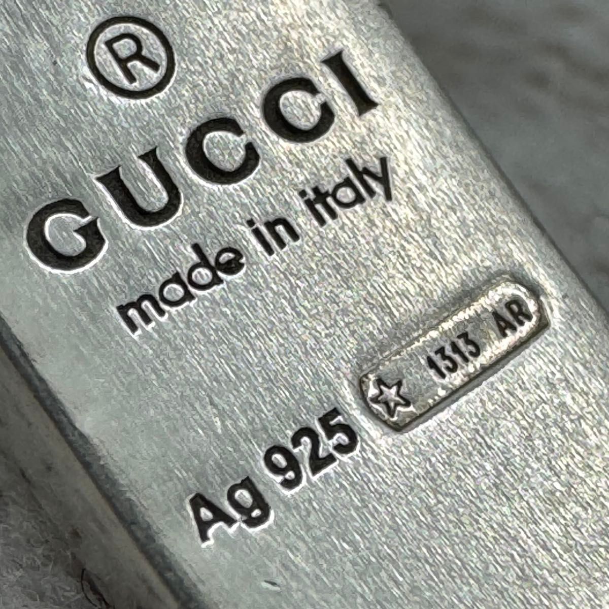 GUCCI ゴースト ブレスレット 18cm グッチ GUCCI 455321-J8400-0701