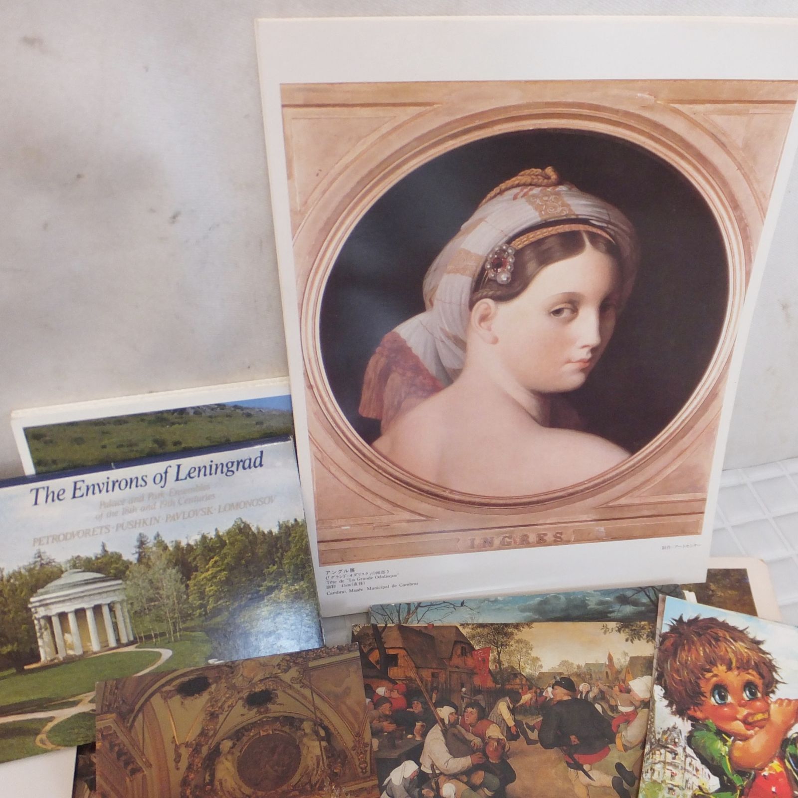 R613【希少】世界のアート作品系 ポストカードなど まとめ売り 250枚位