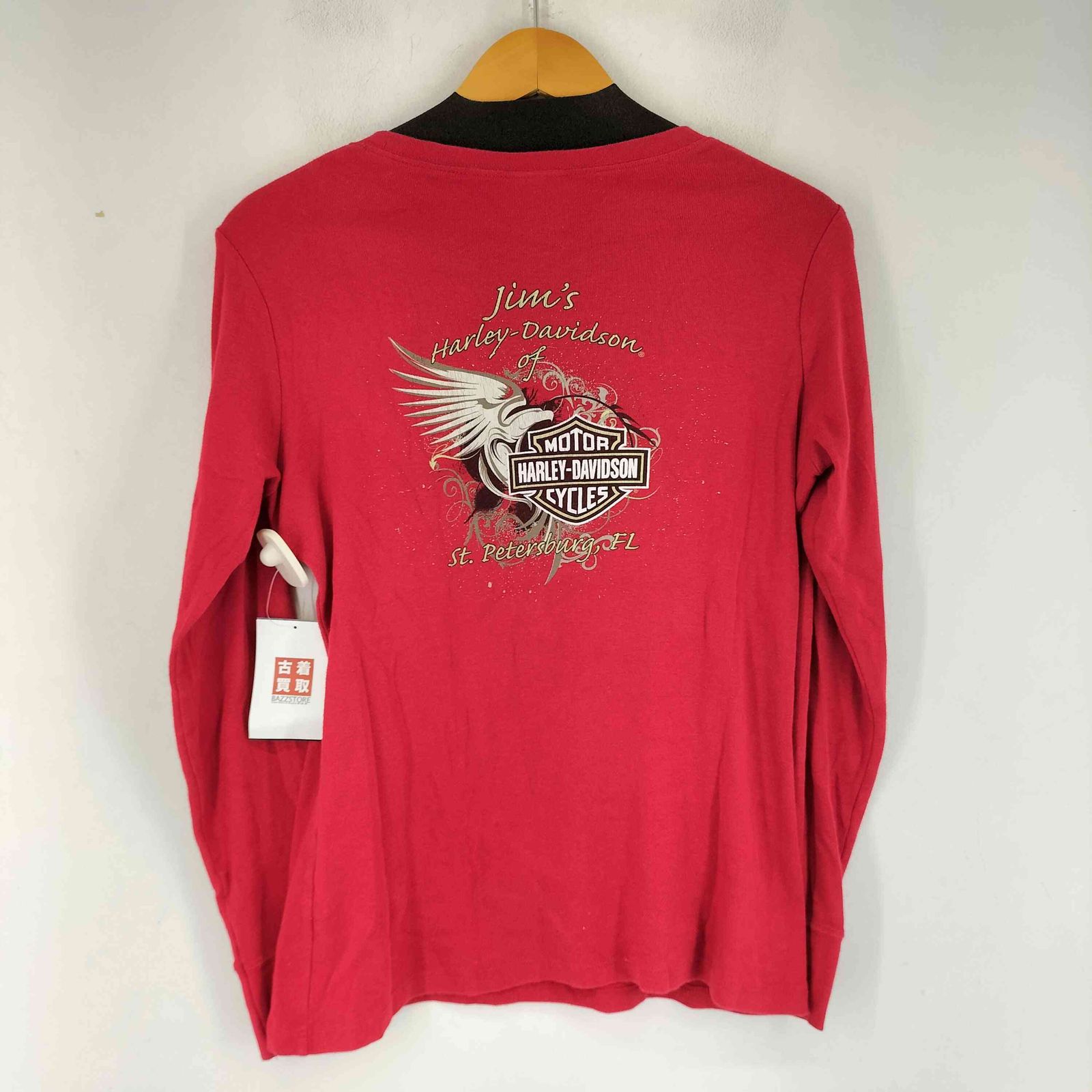 ハーレーダビッドソン HARLEY-DAVIDSON フロントスタッズ両面プリント