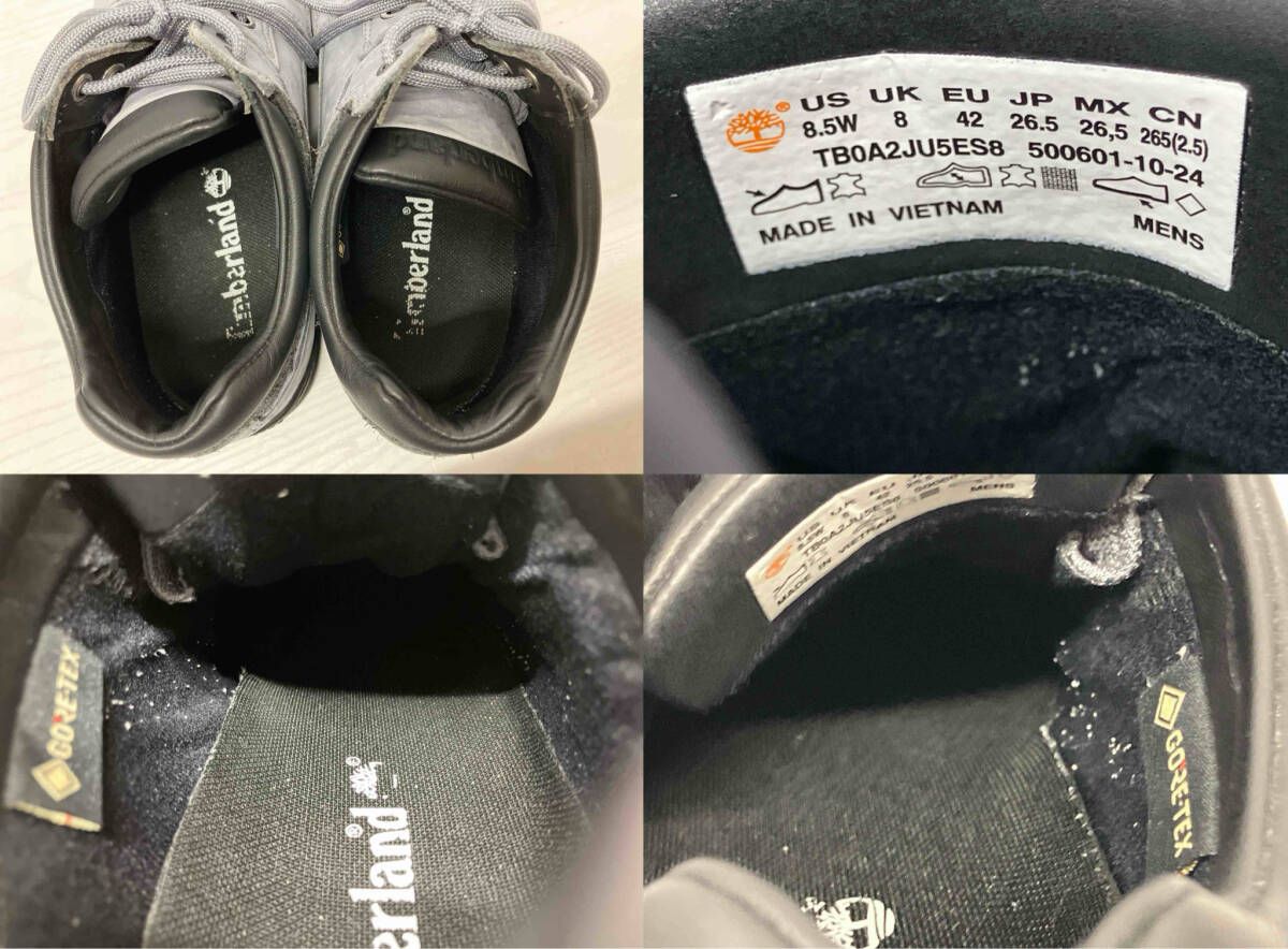  Timberland ティンバーランド ヘリテージ ゴアテックス モックトゥ ミッド GORE TEX ミディアムパープル サイズ26 5 cm 通年 その他 靴