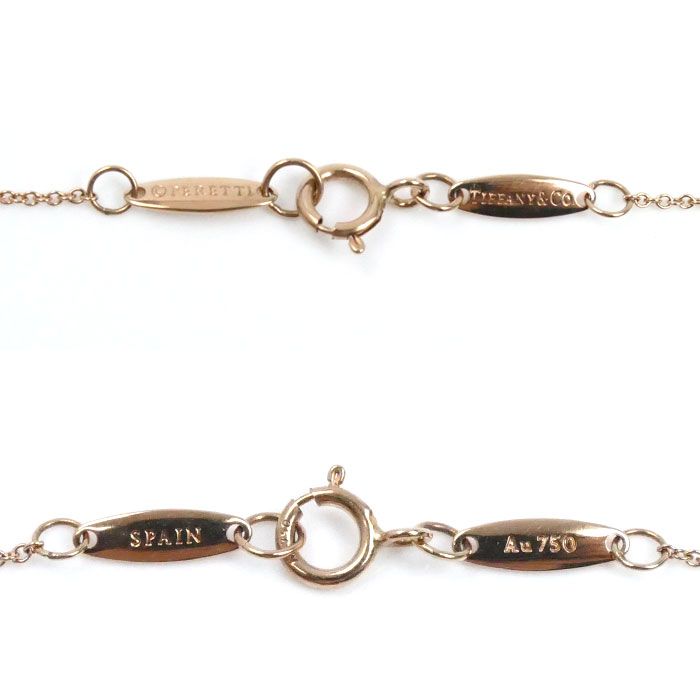 TIFFANY&Co. ティファニー K18PG ピンクゴールド オープンハート