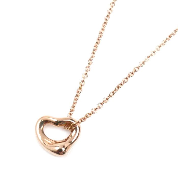 TIFFANY&Co. ティファニー K18PG ピンクゴールド オープンハート