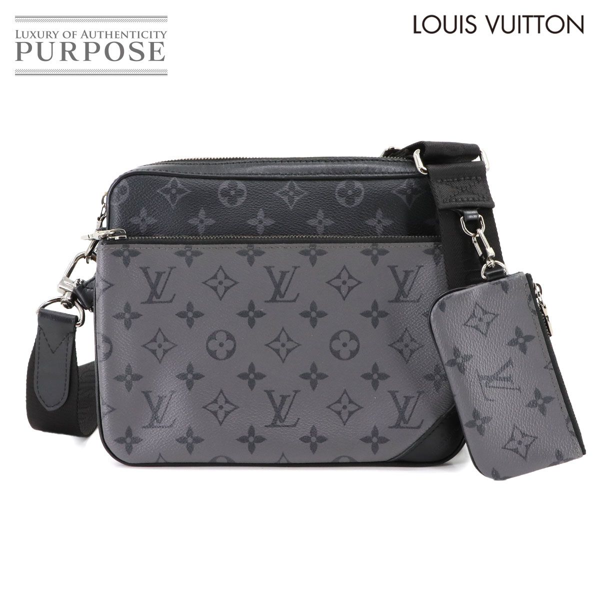 新品同様 ルイ ヴィトン LOUIS VUITTON モノグラム エクリプス