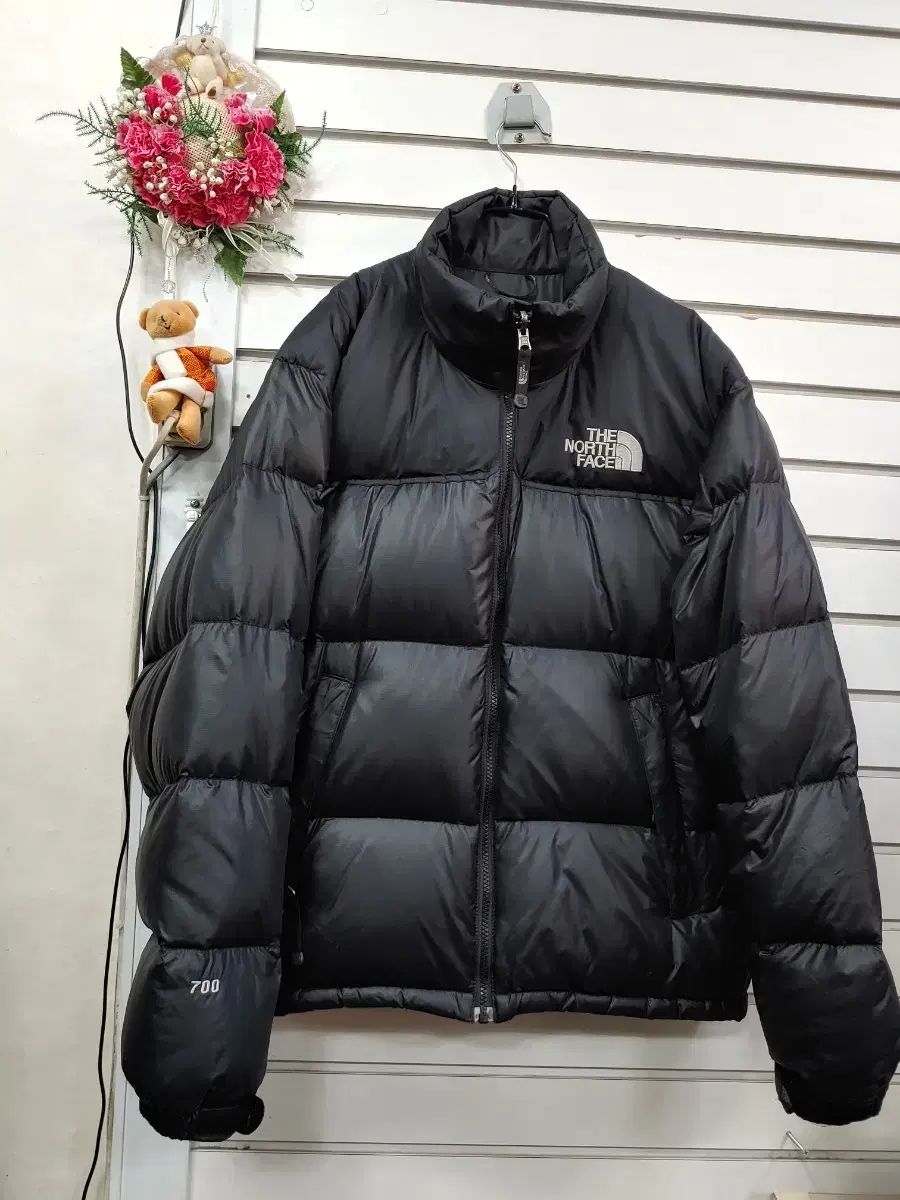 THE NORTH FACE ザノースフェイス ヌプシ 700 ダウン ブラック