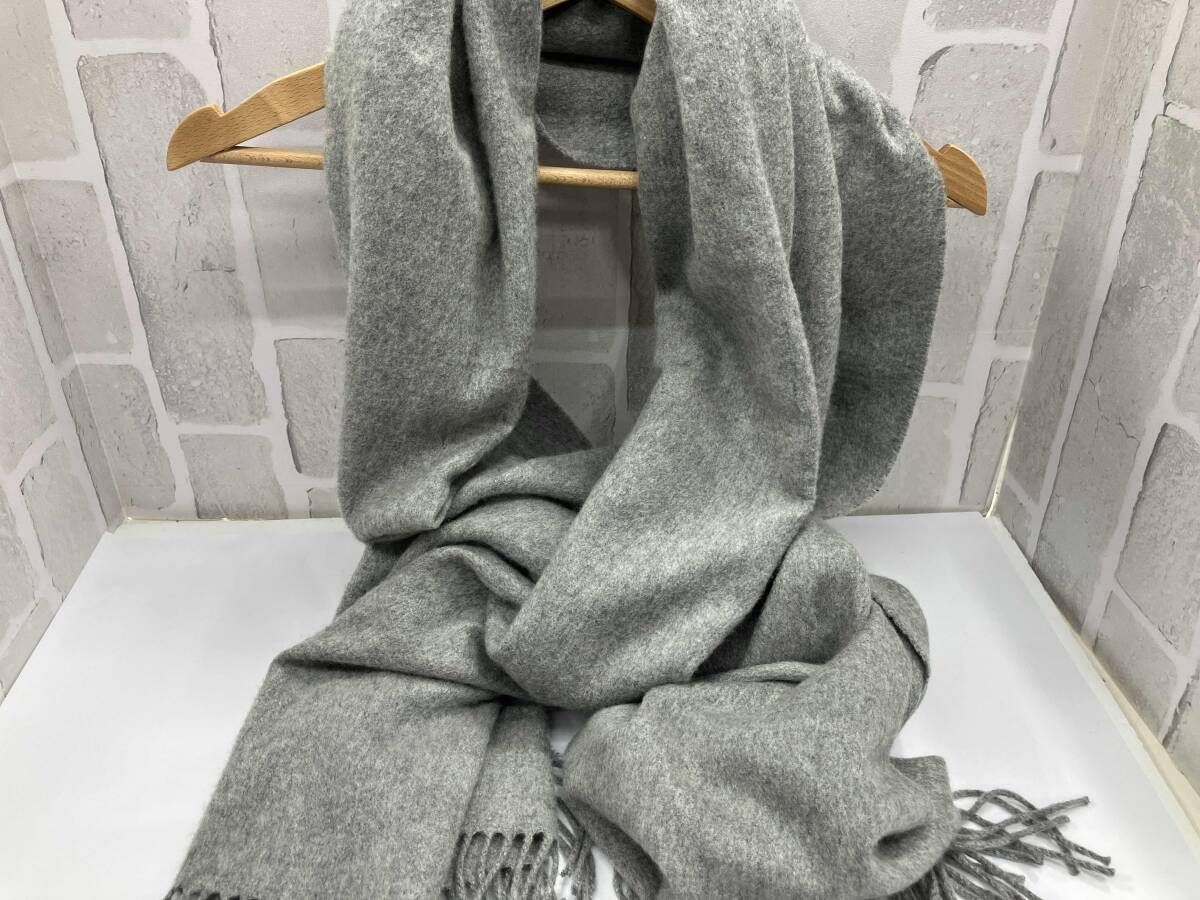 johnstons of elgin グレー 配送 スト-ル・マフラ- ジョンストンズオブ