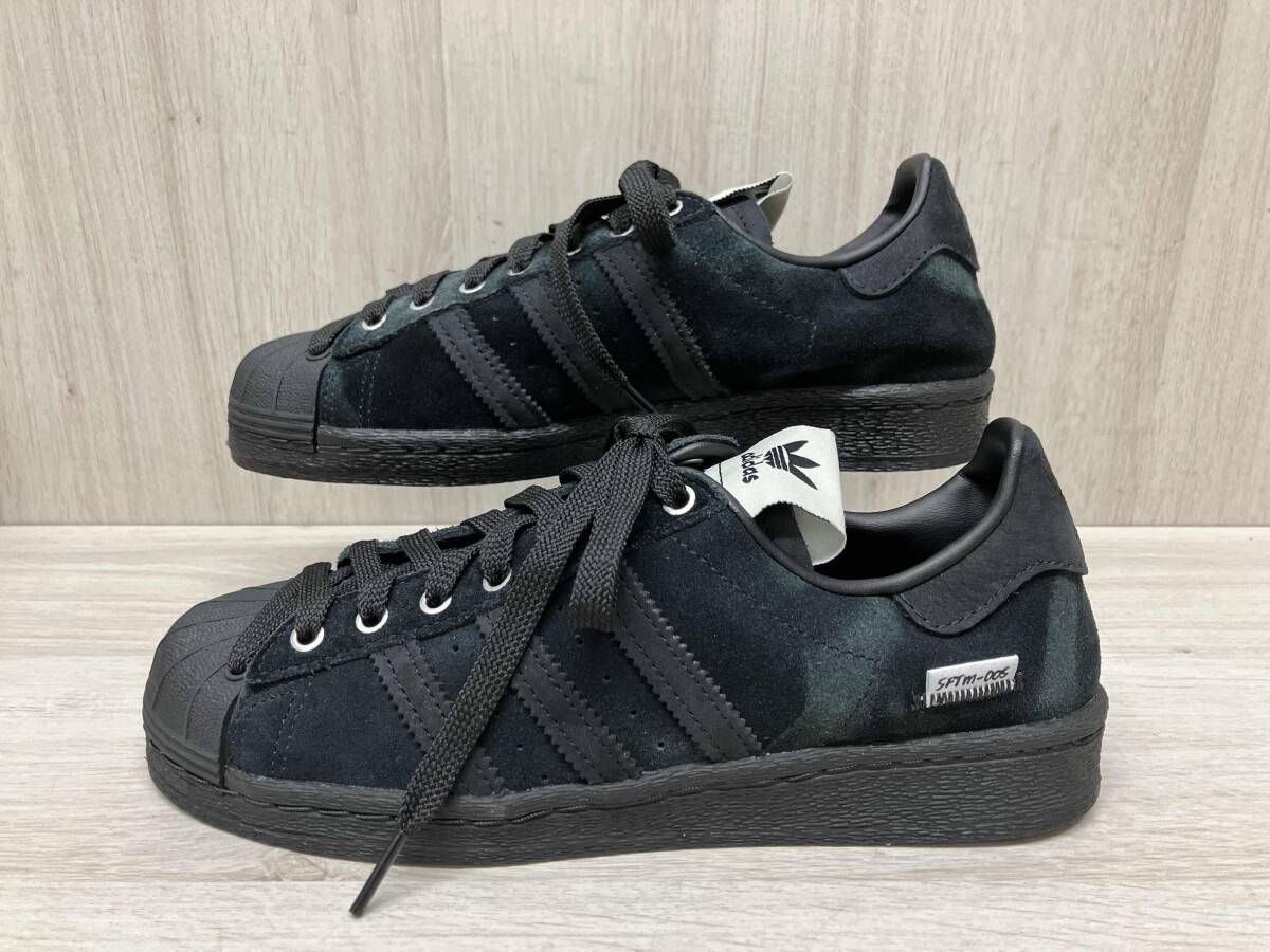adidas スニーカー ブラック アディダス 82 SFTM_スーパースター 23.5 cm