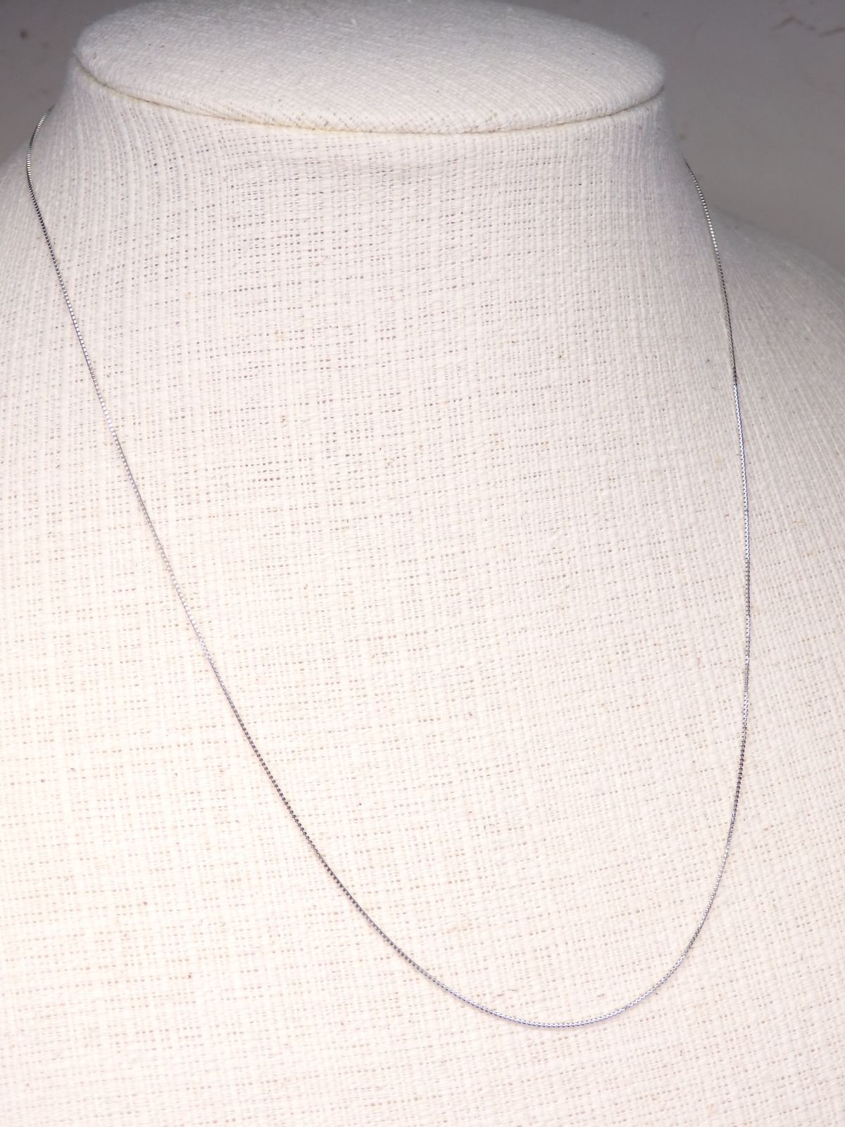 ベネチアンチェーン 45 cm 0.6φ Z 5882 プラチナ Pt 長さ調整