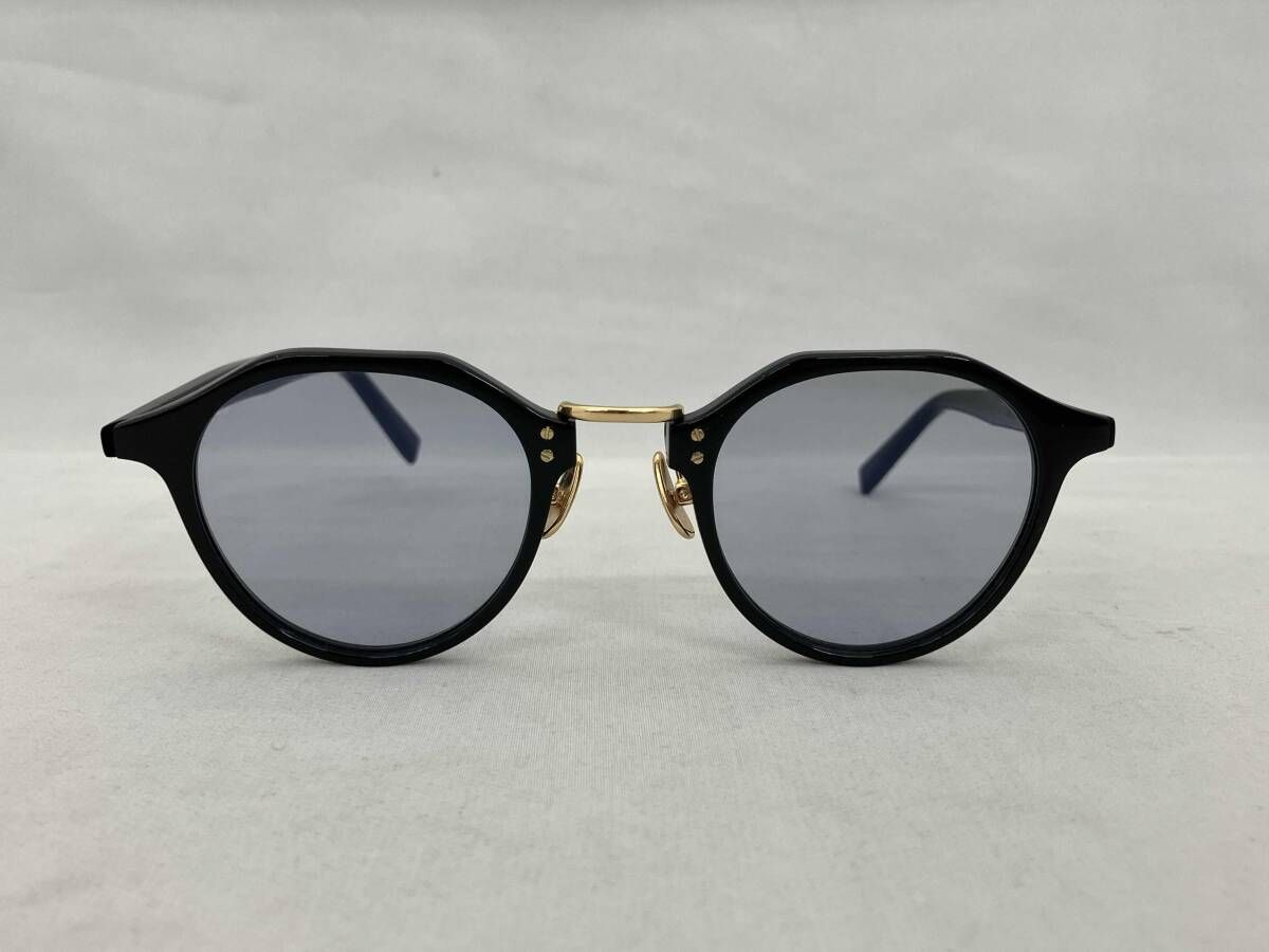 A.D.S.R. ｴｰﾃﾞｨｰｴｽｱｰﾙ ｻﾝｸﾞﾗｽ SATCHMO 01 フルリム ブルーレンズ