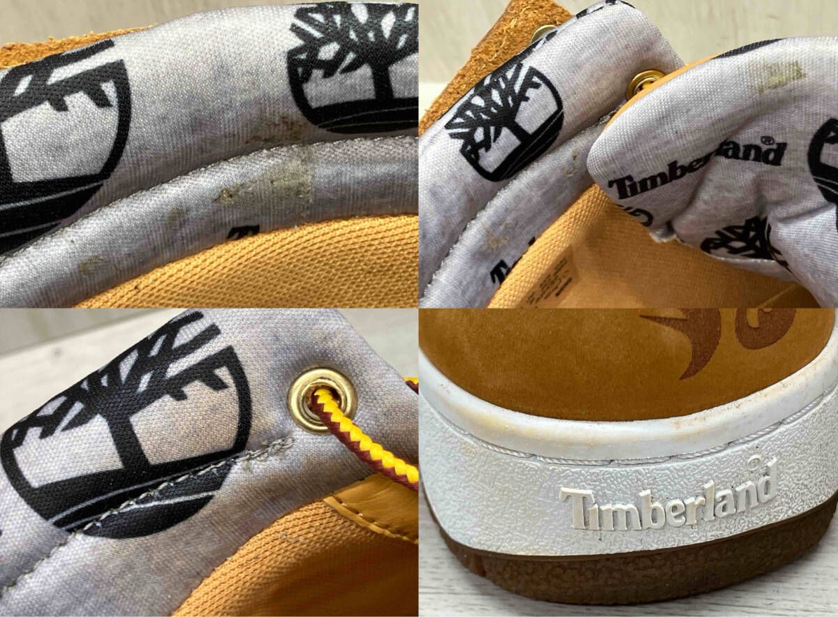  冬 Timberland ティンバーランド ハイカットスニーカー A 1 HUI 本革 天然皮革 26 0 cm ブラウン その他 靴