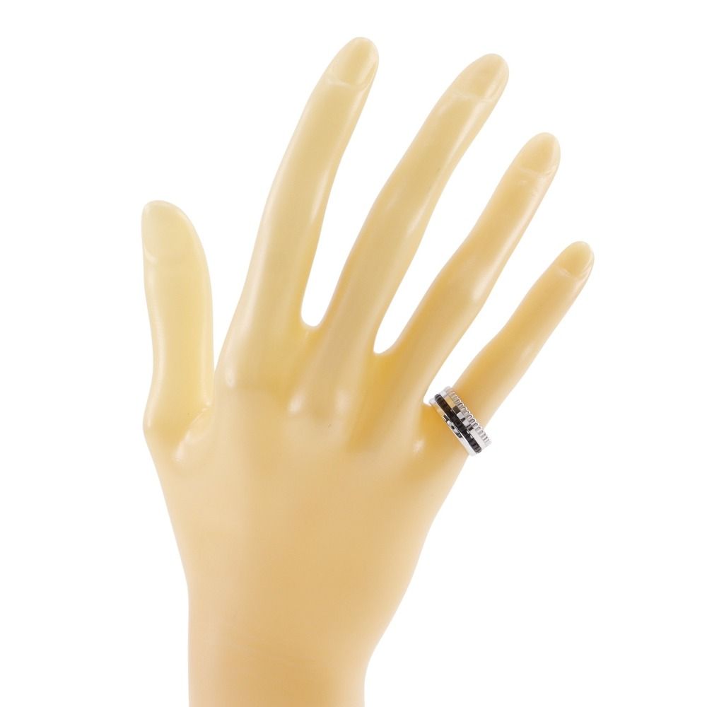 Boucheron ブシュロン キャトルリング ブラック スモール K 18ホワイトゴールド×ブラックPVD 10号 レディース 8 g リング 指輪