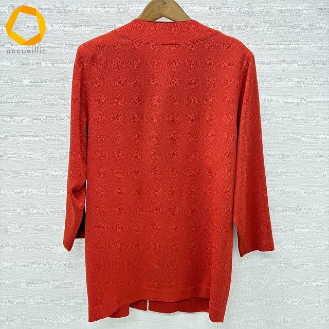 anc シセンドウ 詩仙堂 ジャケット 赤 黒 ちりめん レディース 972000