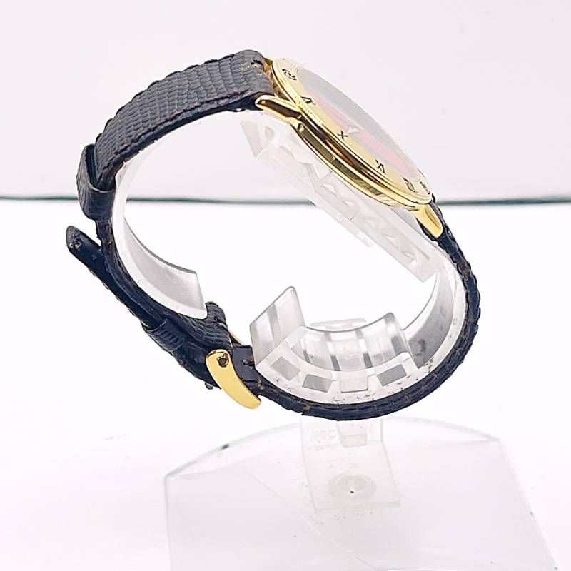 稼働 GUCCI グッチ メンズ腕時計 3000M シェリーライン ローマン