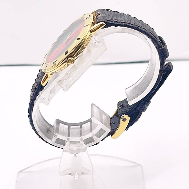 稼働 GUCCI グッチ メンズ腕時計 3000M シェリーライン ローマン