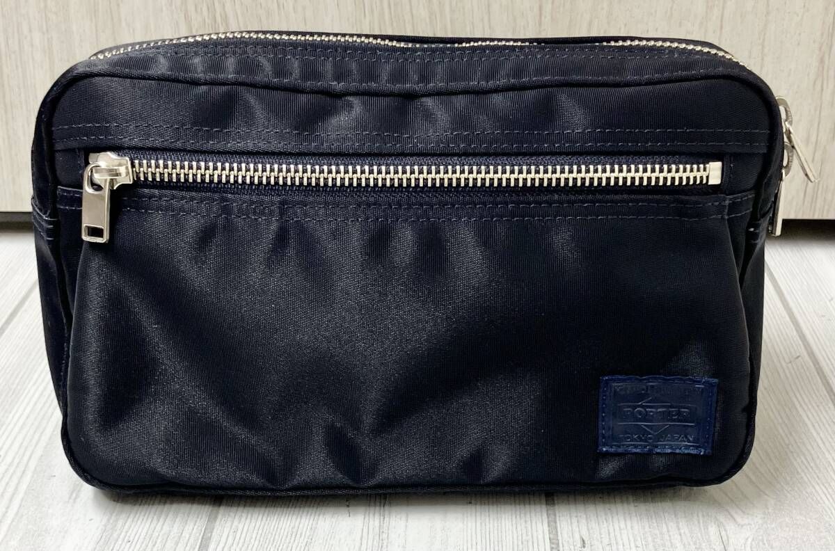 PORTER LIFT ポーター ボディバッグ ウエストバッグ ネイビー