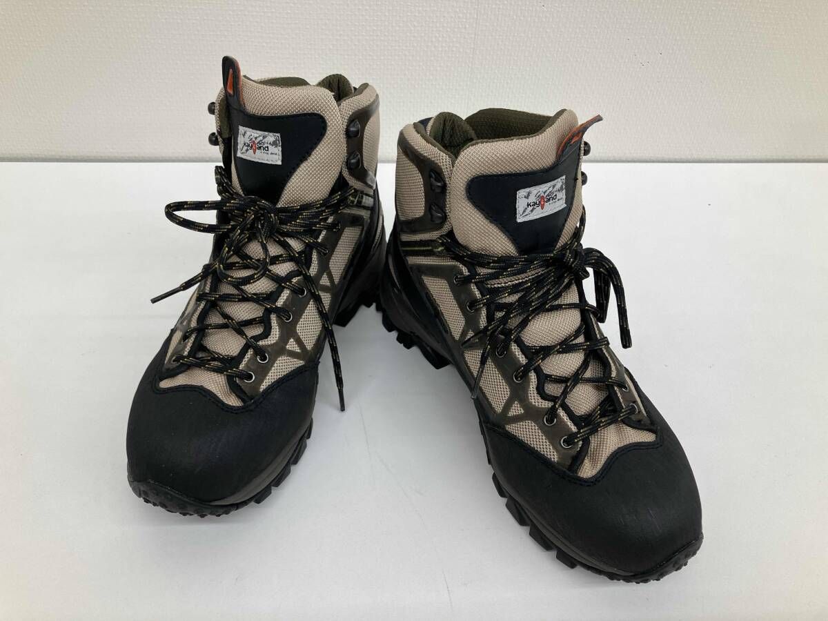 KayLand ケイランド メンズ トレッキングシューズ UK 9 5 28 cm ブラック カーキ