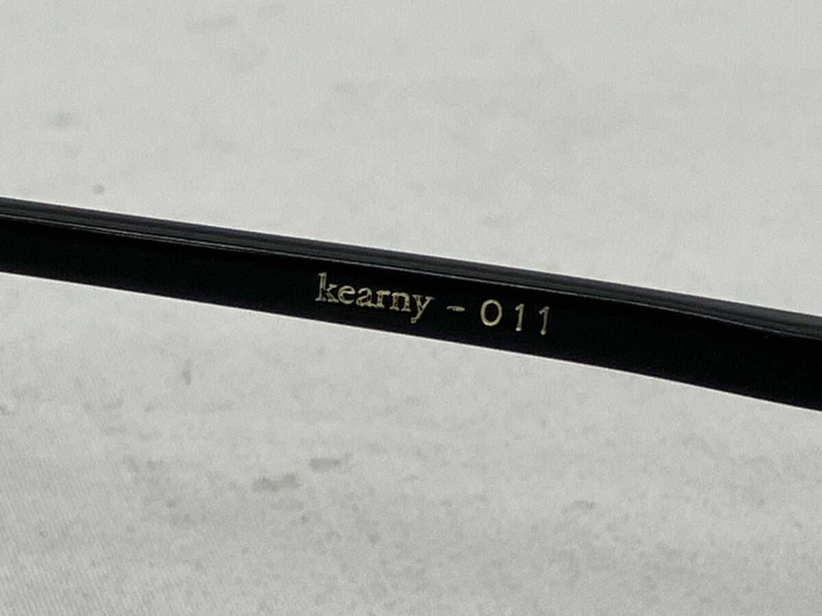 kearny カーニー メガネ kearny Wilbur 011 フルリム ブラック 