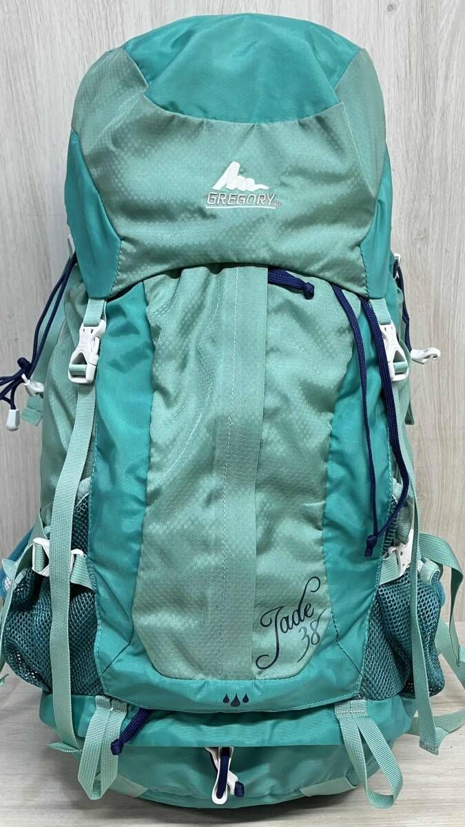 GREGORY Jade 38 ザック バックパック リュック アウトドア バッグ かばん 鞄 グレゴリー ターコイズブルー ナイロン レディース ジェイド