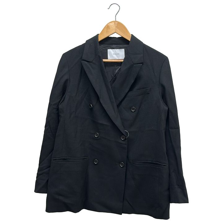 FRAMeWORK フレームワーク アーミークロスダブルブレスドジャケット レディース ブラック 38