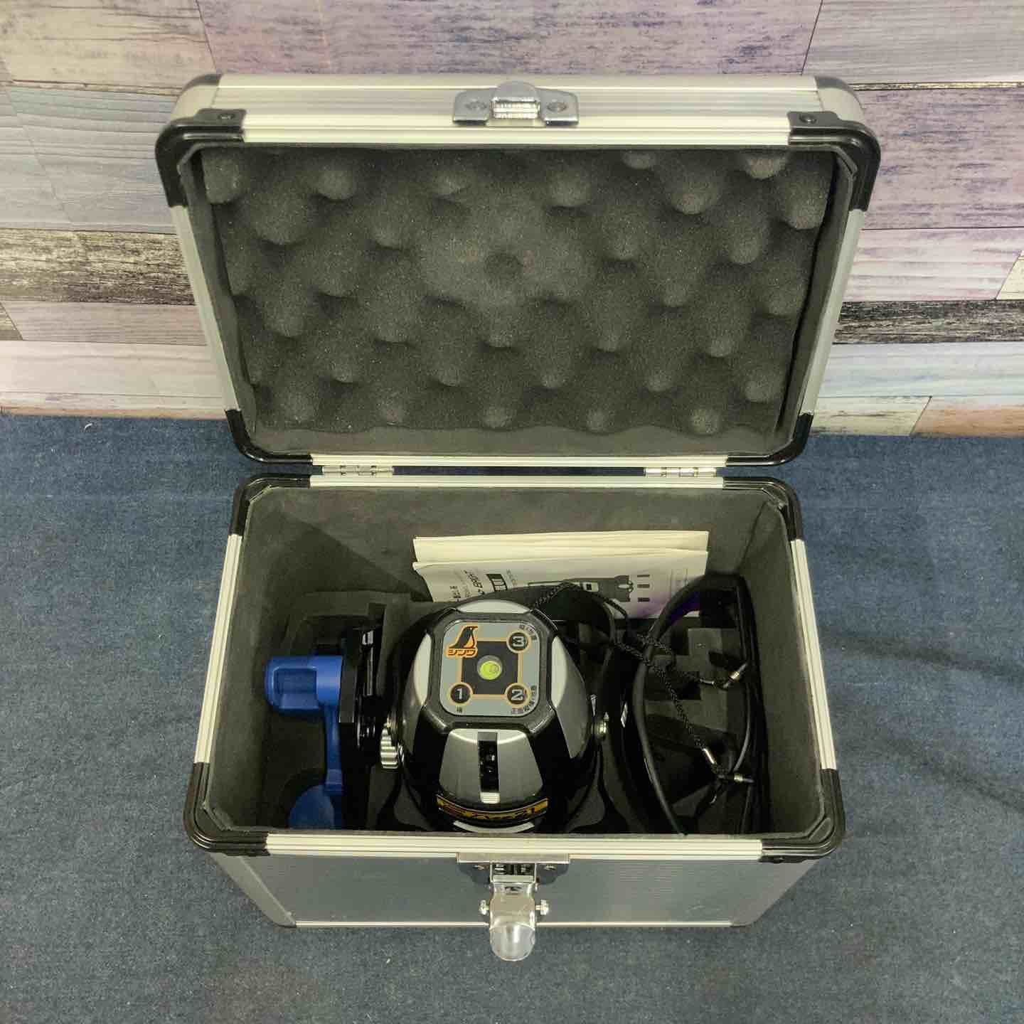 シンワ測定 レーザー墨出し器 Neo 21 BRIGHT No.77354 縦 横 地墨 レーザーロボ ネオ ブライト