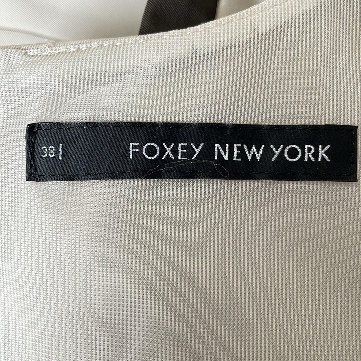 FOXEY NEW YORK(フォクシーニューヨーク) ワンピース サイズ38 M