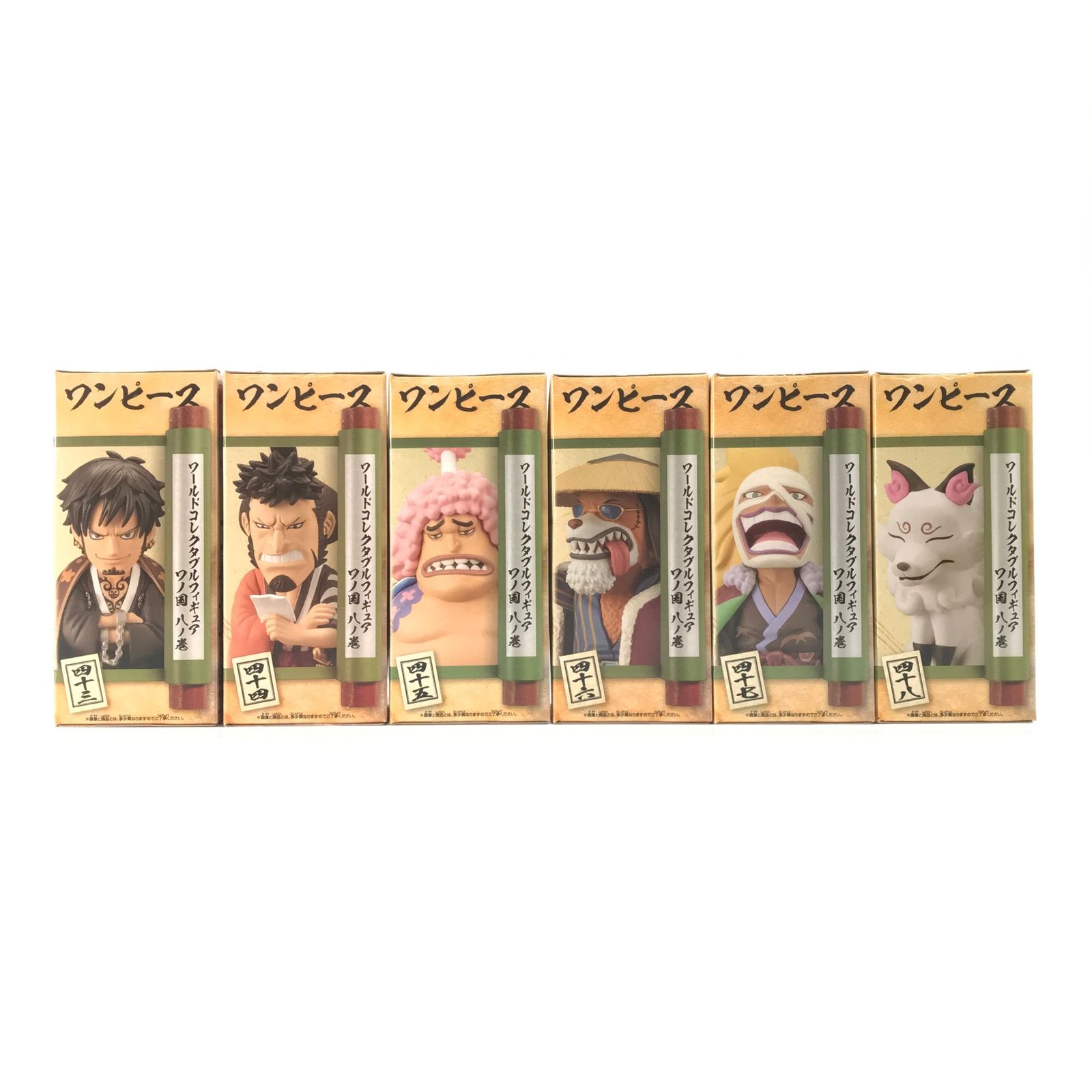 ○ BANDAI SPIRITS フィギュア 全6種セット 「ワンピース」 ワールド