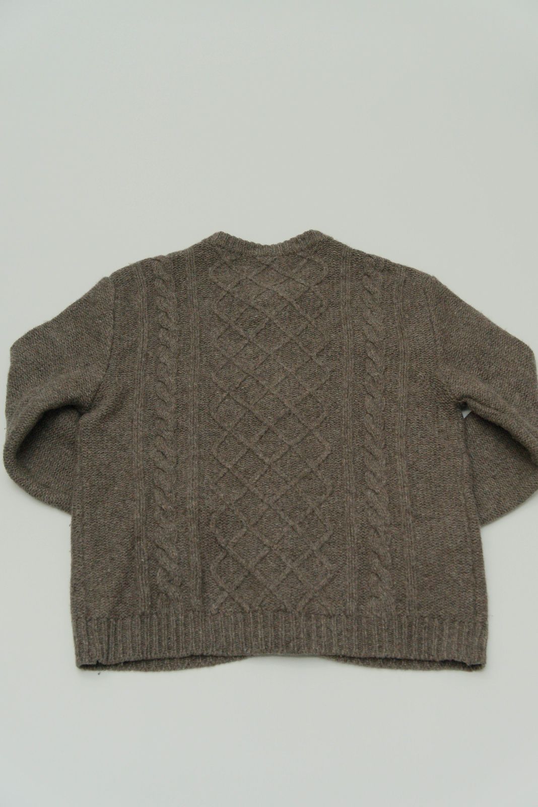 ユーロ 古着 Drei Zinnen メタルボタン ケーブルニット チロルカーディガン