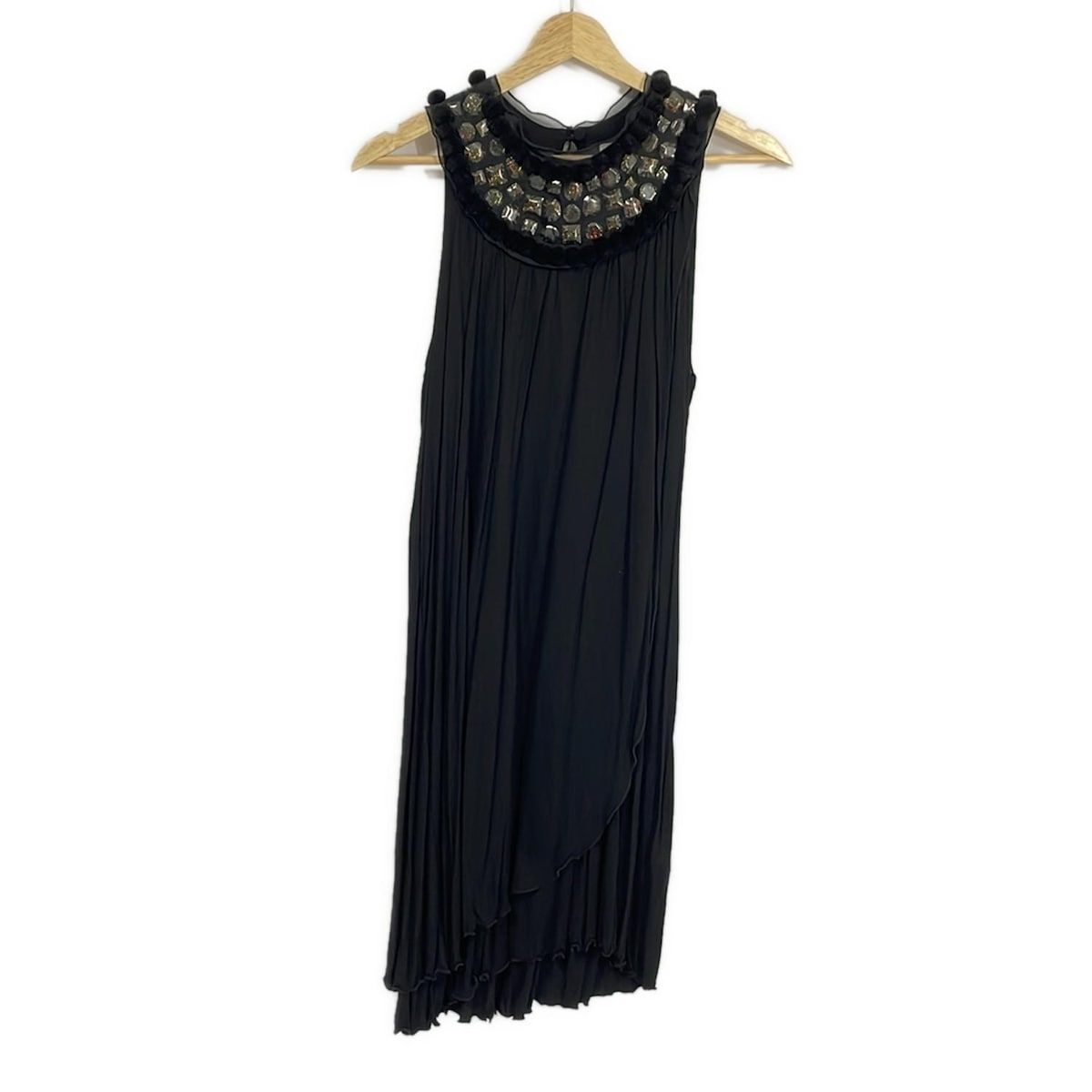 MISSONI(ミッソーニ) ワンピース サイズ38 S レディース美品 - 黒