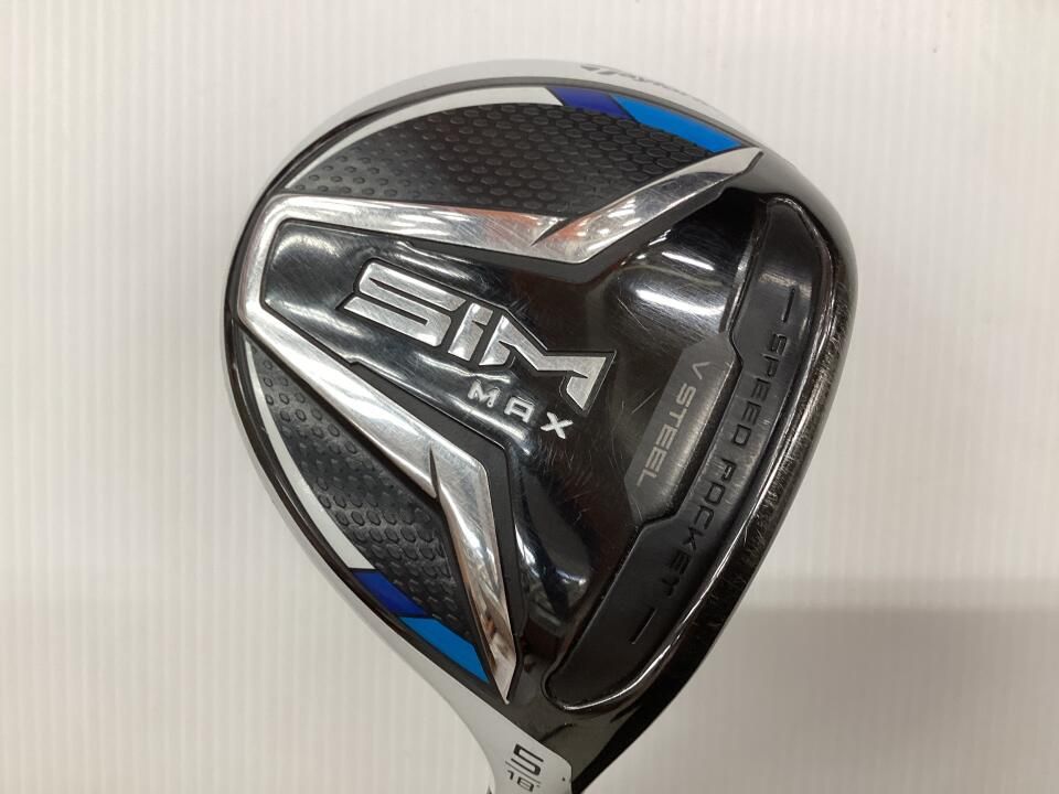 テーラーメイド SIM MAX フェアウェイウッド TENSEI BLUE TM50 5w 18度
