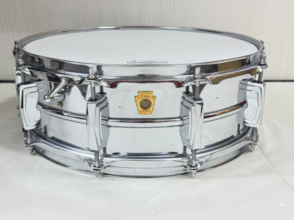 Vintage Ludwig 1960 s Supraphonic Snare L 400 14 x 5