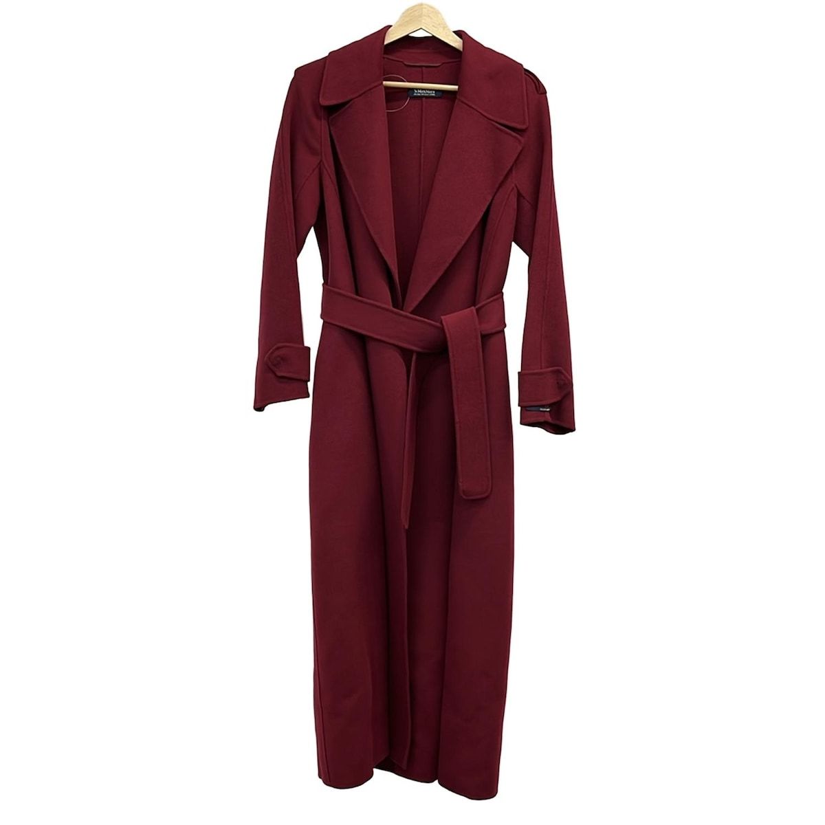 S Max Mara(マックスマーラ) コート サイズ40 M レディース - ボルドー