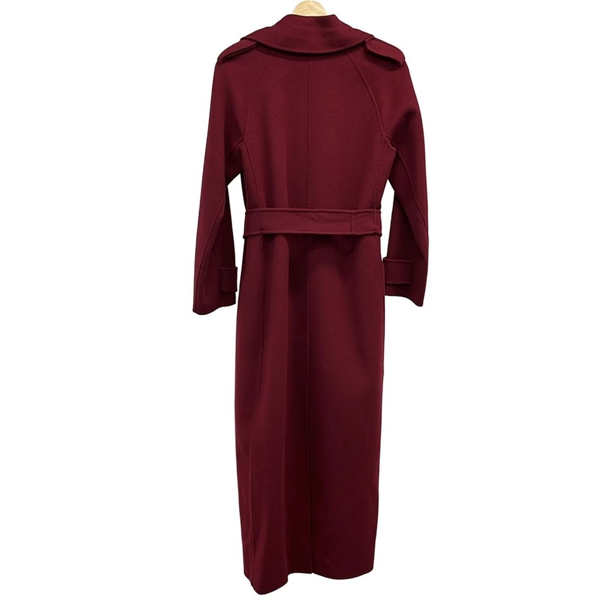 S Max Mara(マックスマーラ) コート サイズ40 M レディース - ボルドー