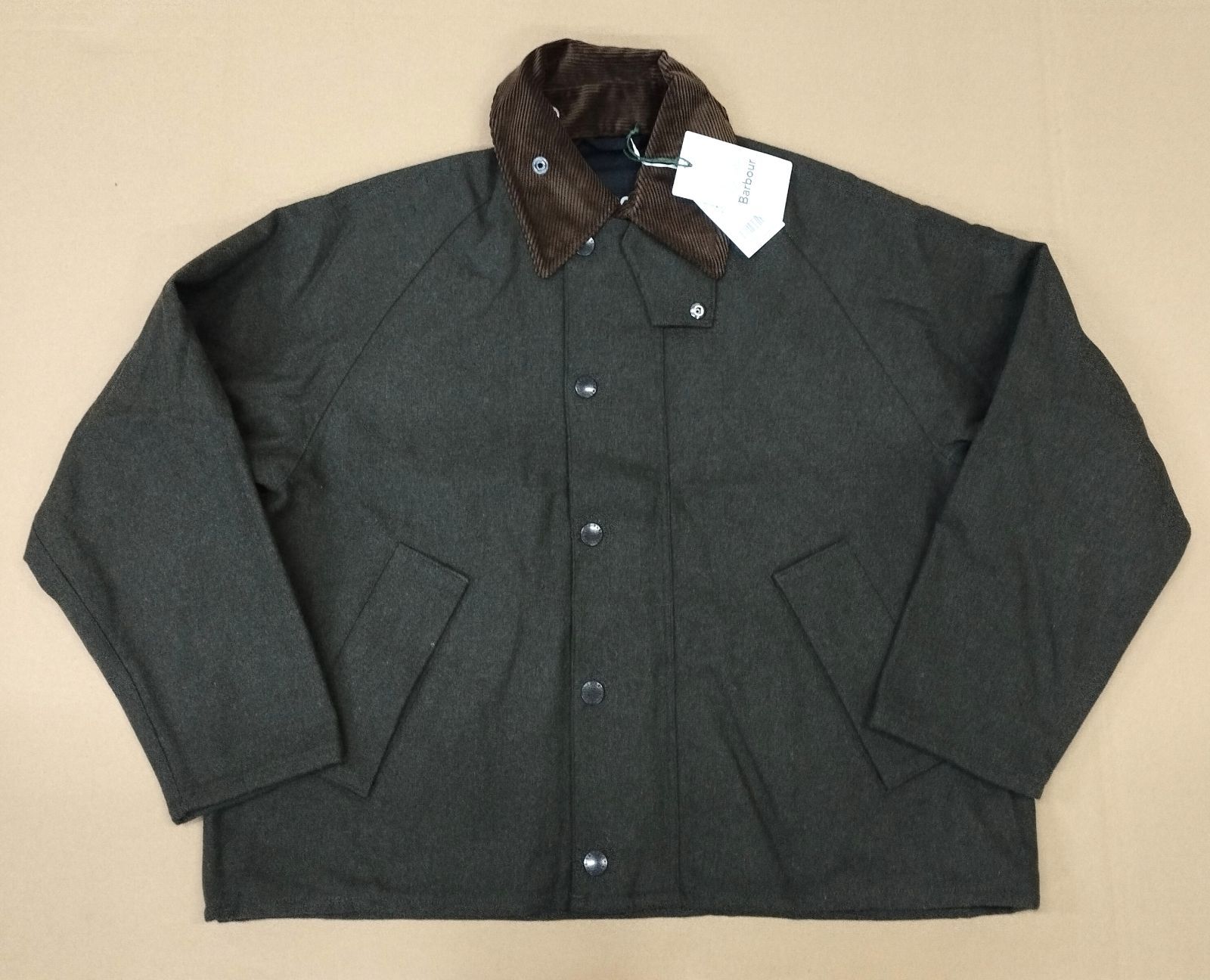 D 21612 Barbour & オンラインストア TRANSPORT トランスポート JAPAN SPECIAL ウール ショート ブルゾン バブアー