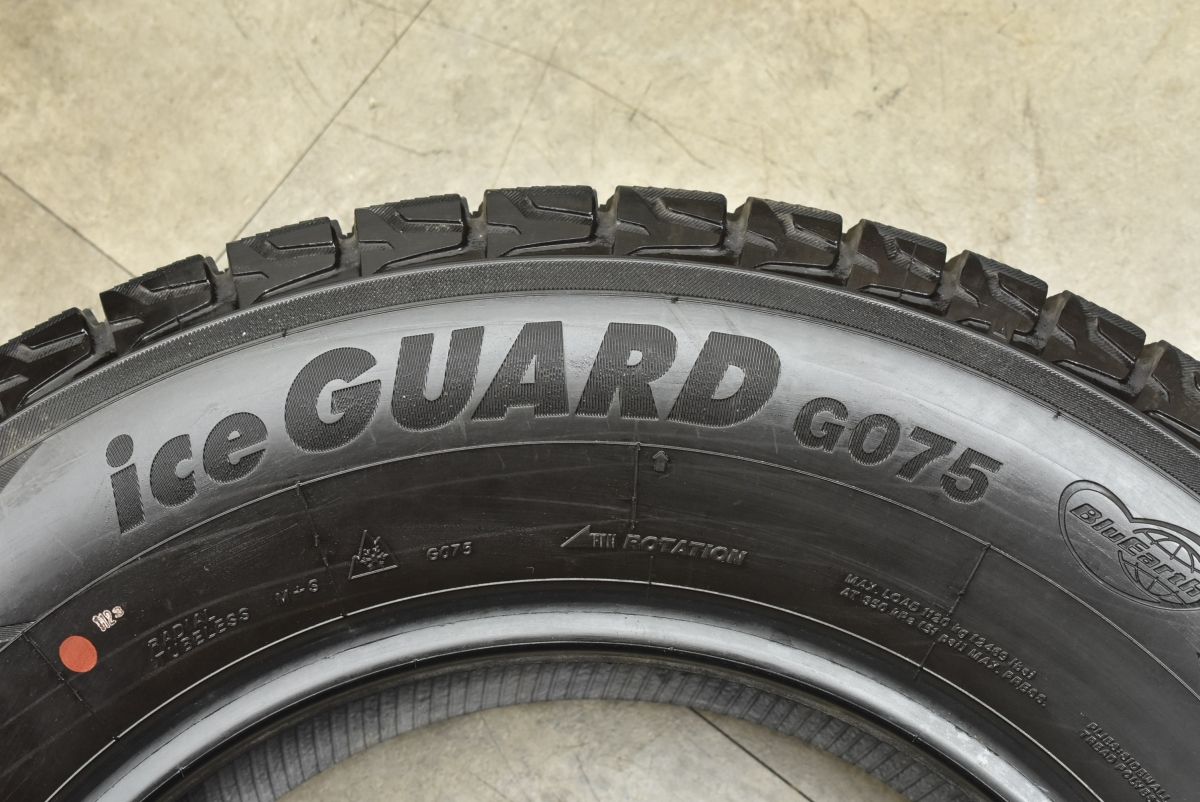  スタッドレス ヨコハマ アイスガード G 075 265 65 R 17 4本セット ランクルプラド ハイラックス サーフ パジェロ トライトン 17インチ スタッドレス